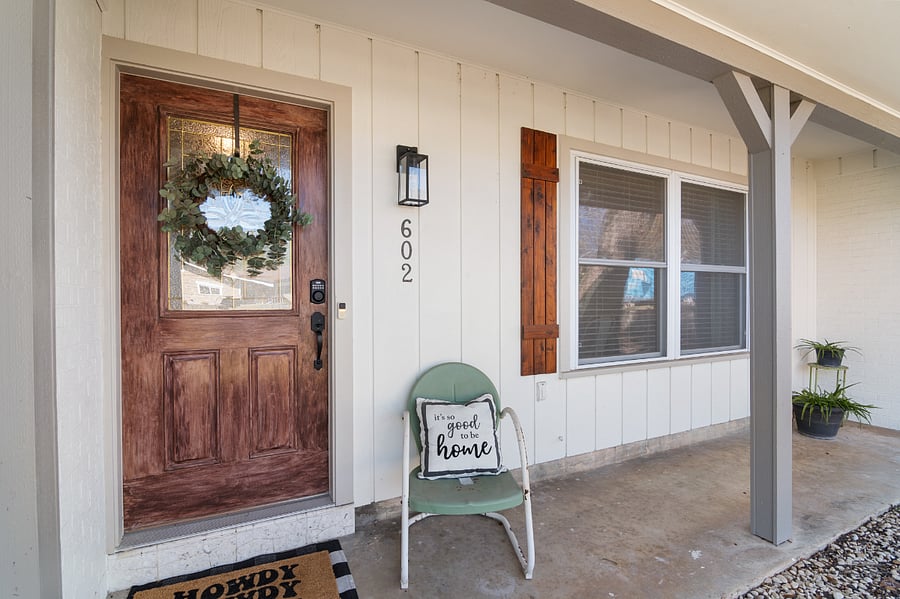 Front patio