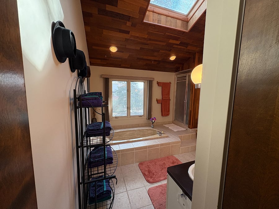Master Bath facing S
