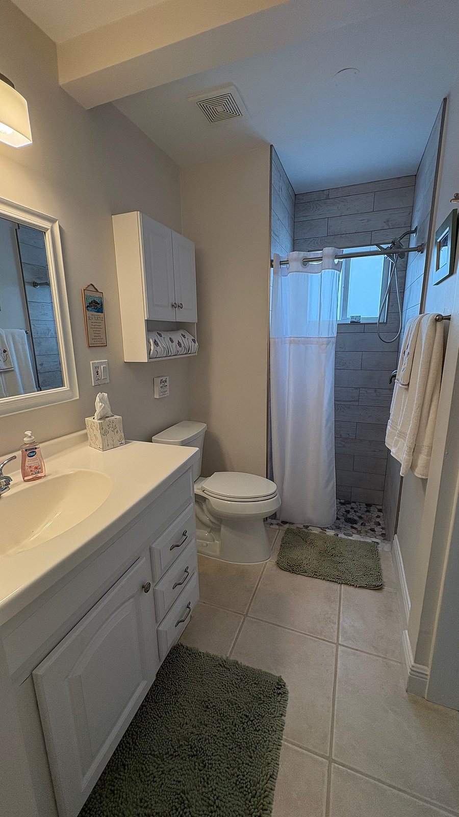 2nd bathroom shower stall only