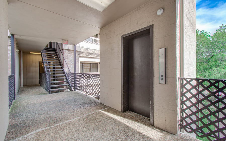 Elevator in the building