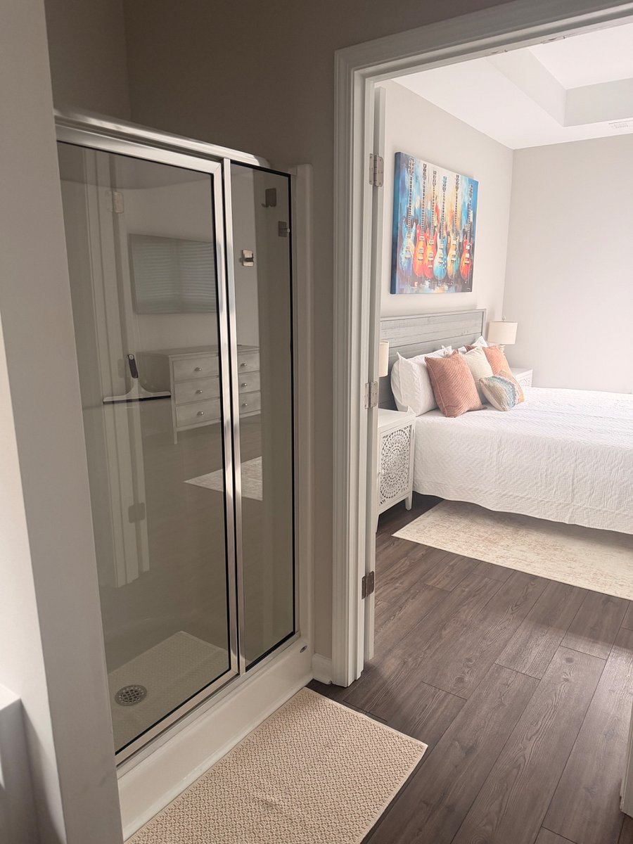 Master bedroom shower 