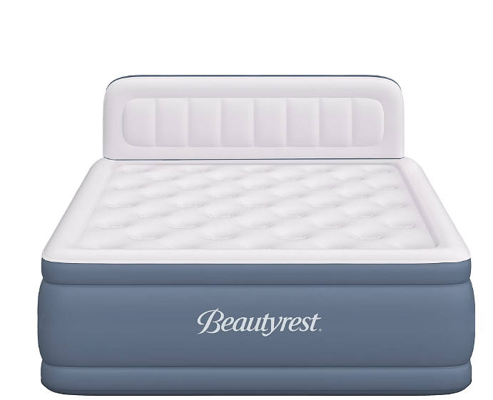 Queen Air Mattress provided in the coffee table w/beddings.
