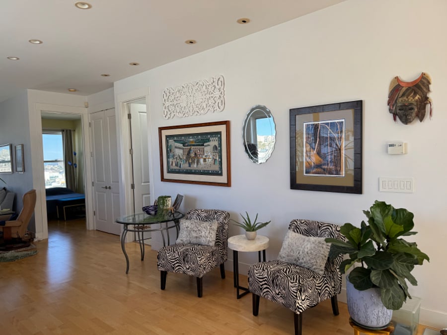 Part of living room
