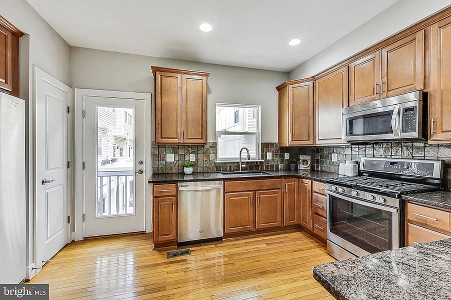 Main floor kitchen