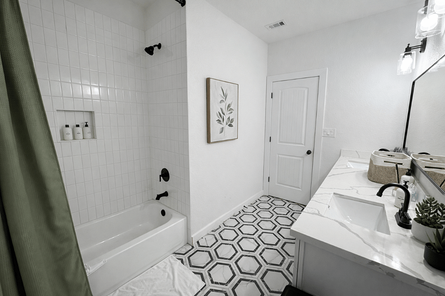 Main floor bathroom