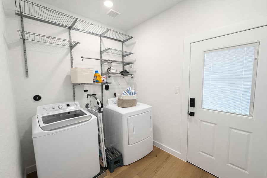 Utility Room with Washer and Dryer