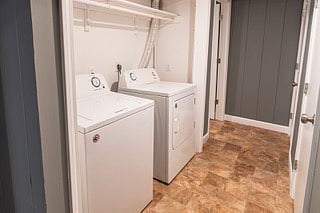 In unit laundry