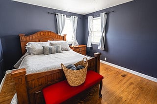 Upstairs bedroom