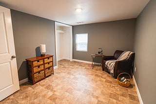 2nd of 2 Downstairs Bedrooms. (Bed not pictured.)