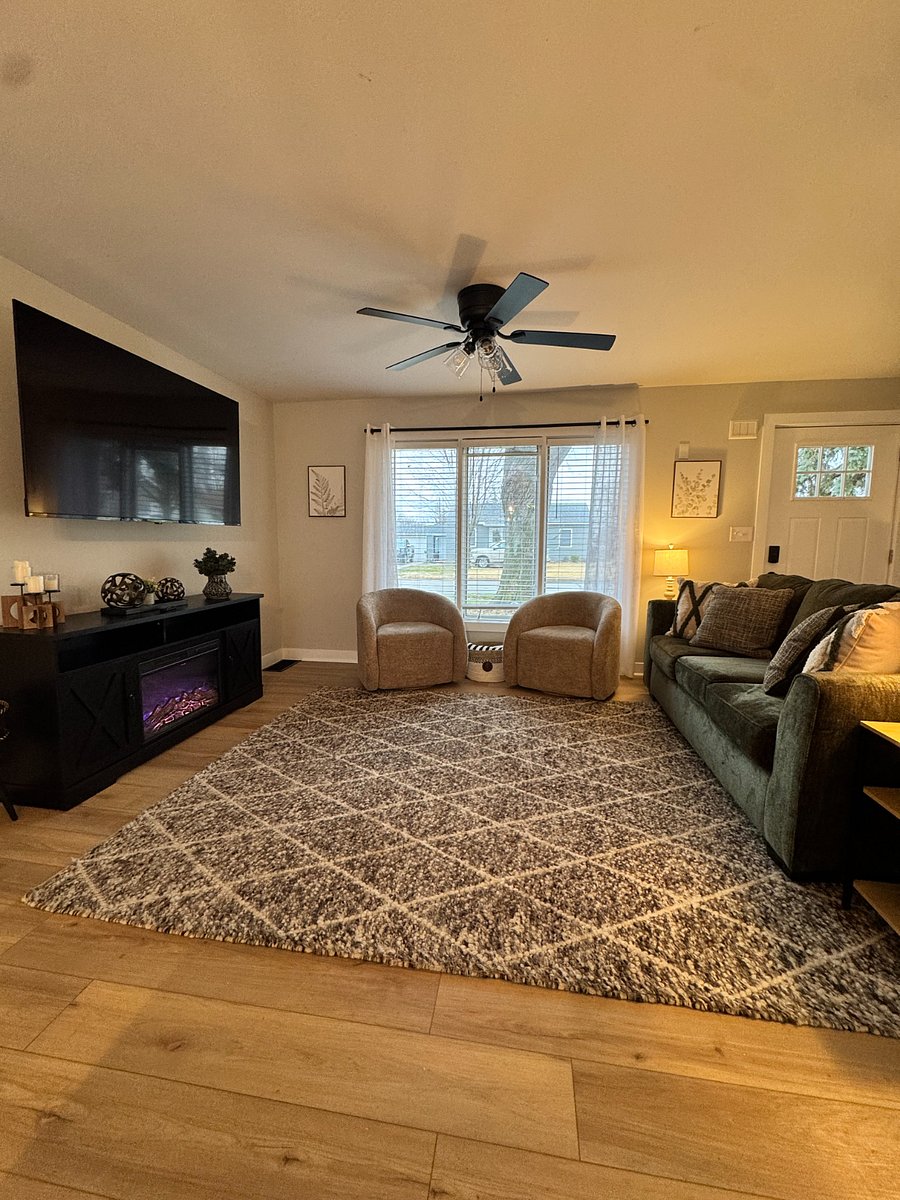 View from kitchen