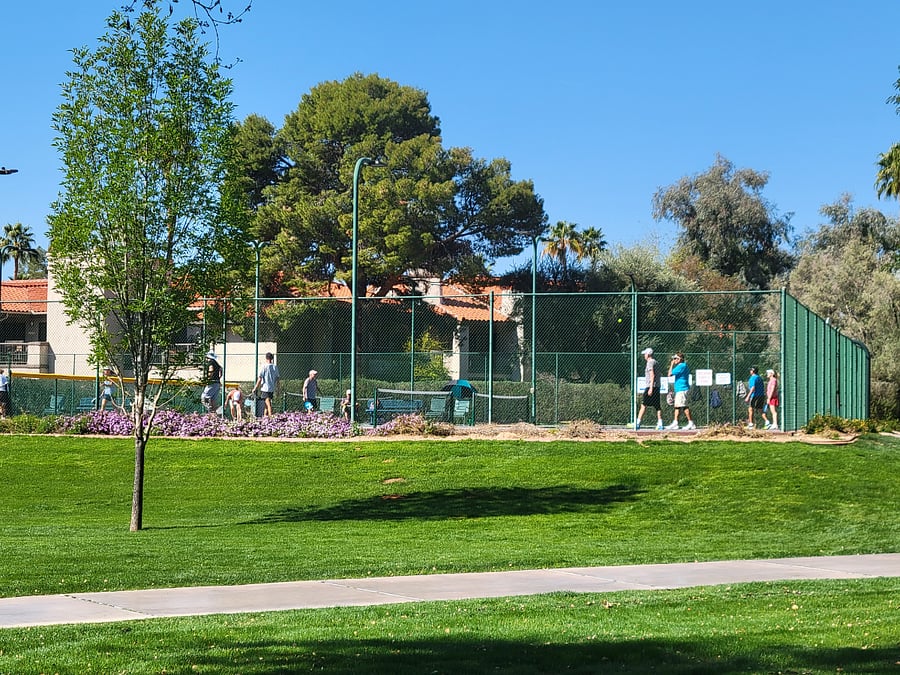 Pickleball courts