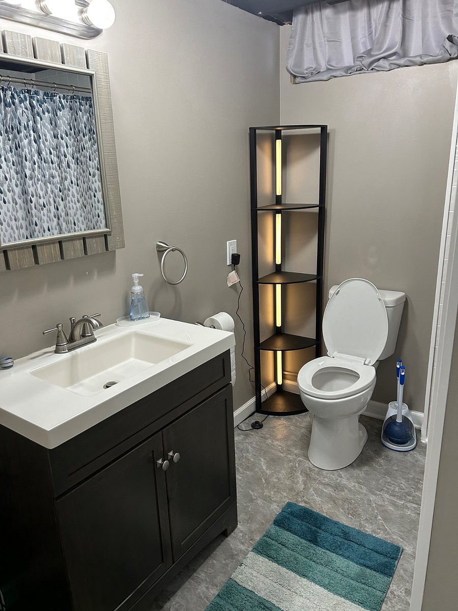 Basement bathroom