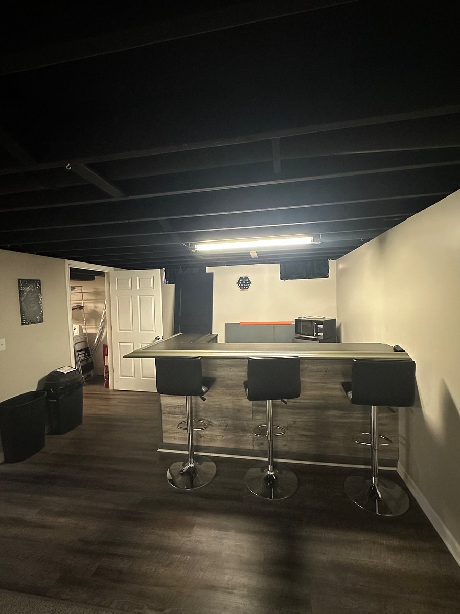 Basement bar
