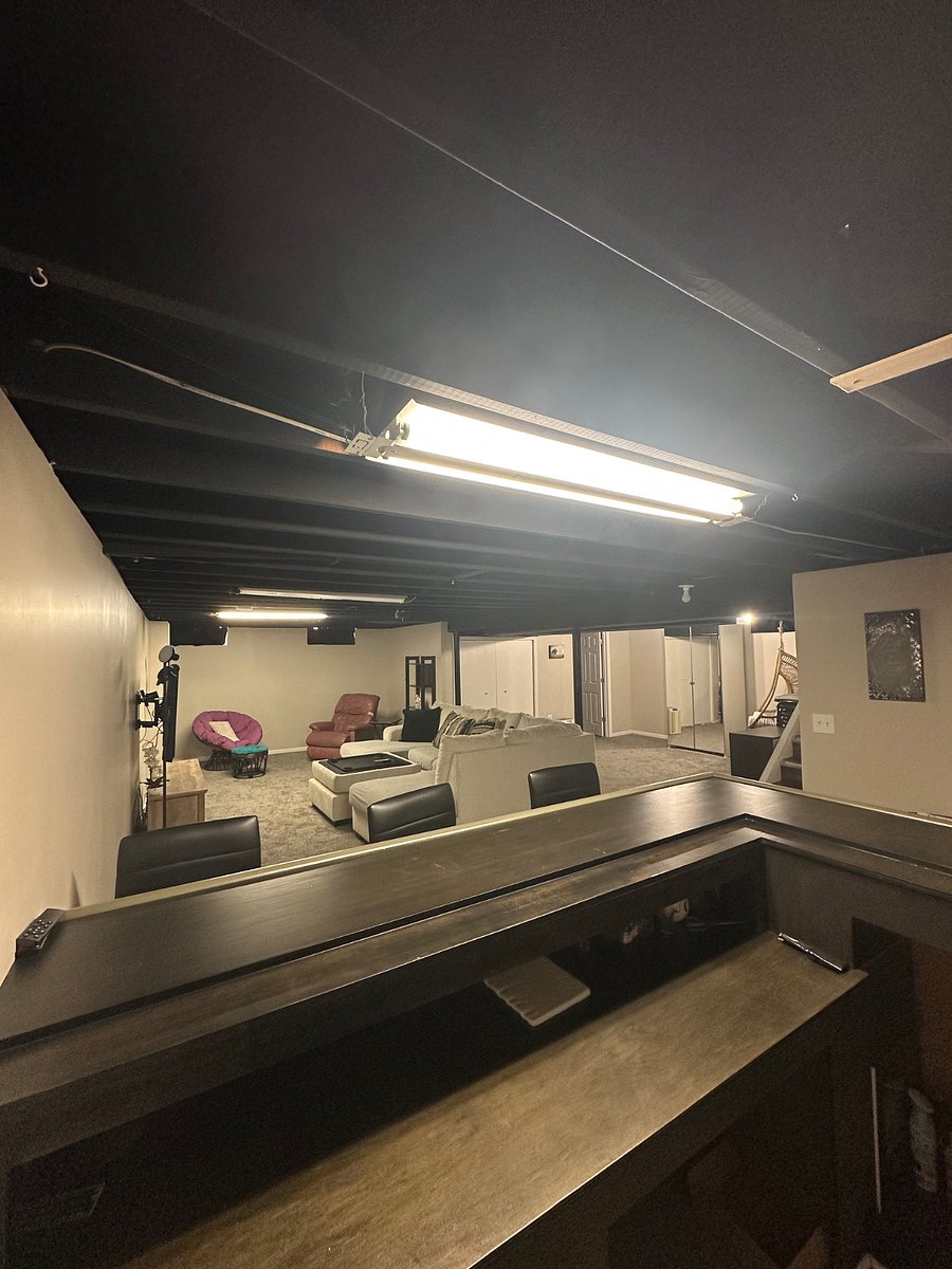 Entire basement view 