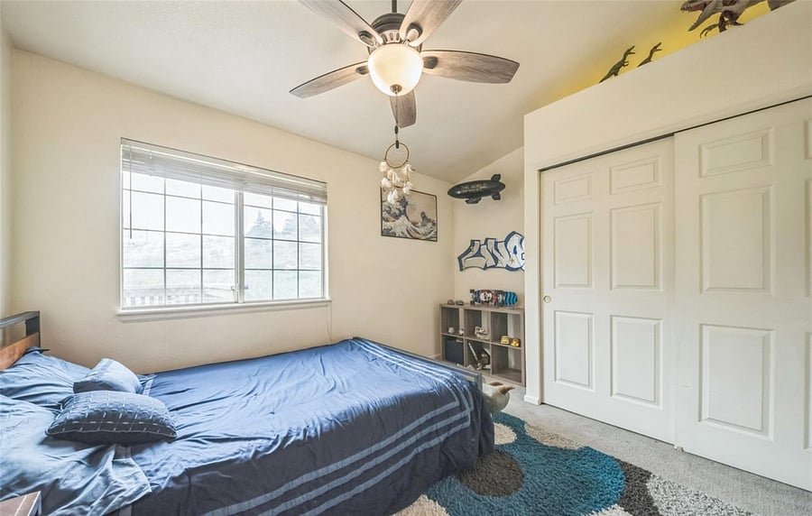small upstairs bedroom