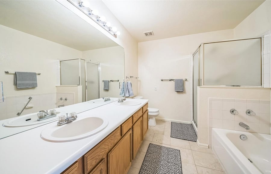 Master bathroom