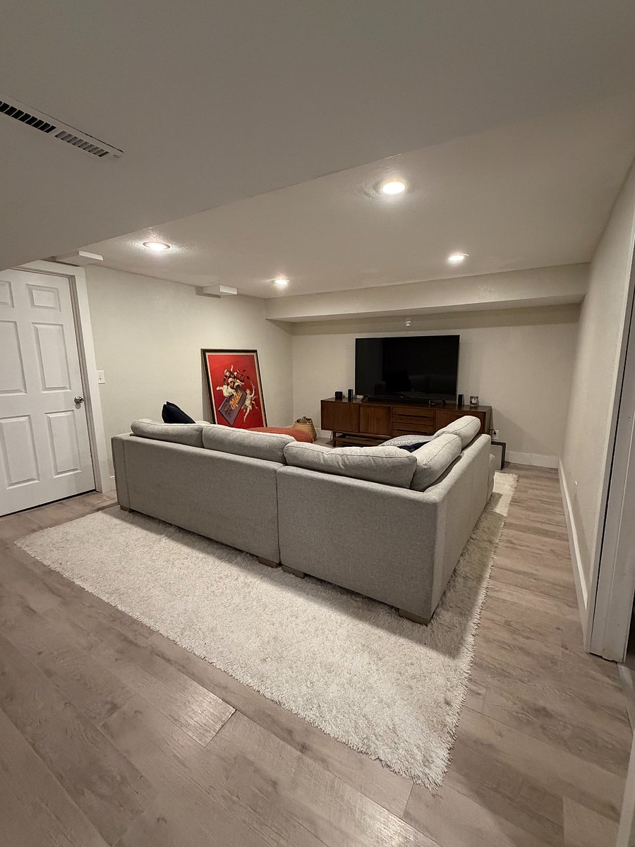 basement hanging out area 