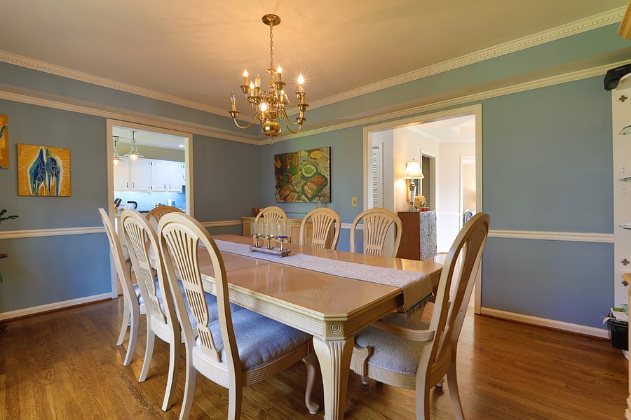 Shared dining room space