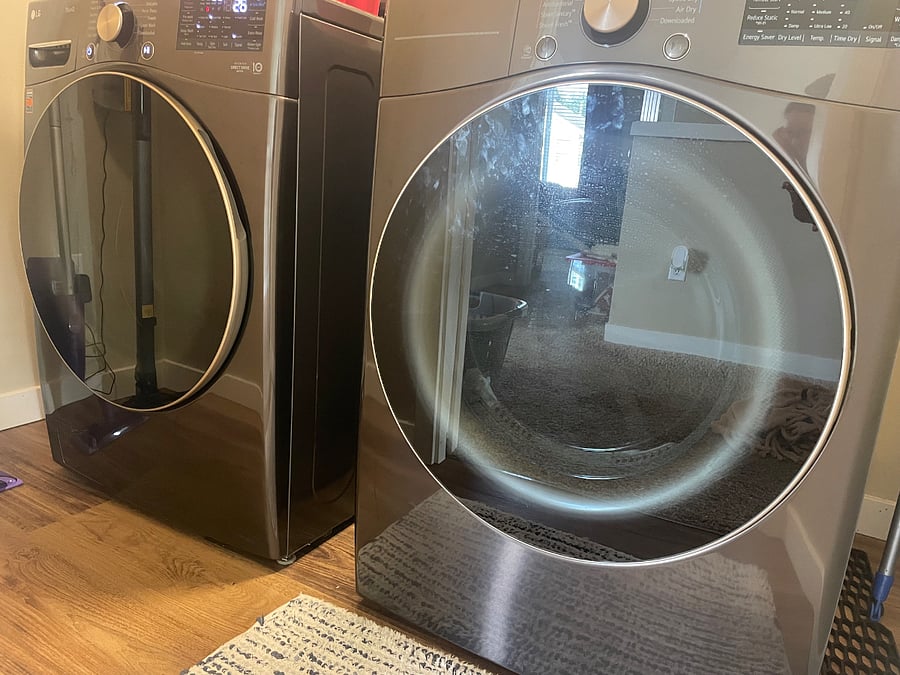 Separate laundry room