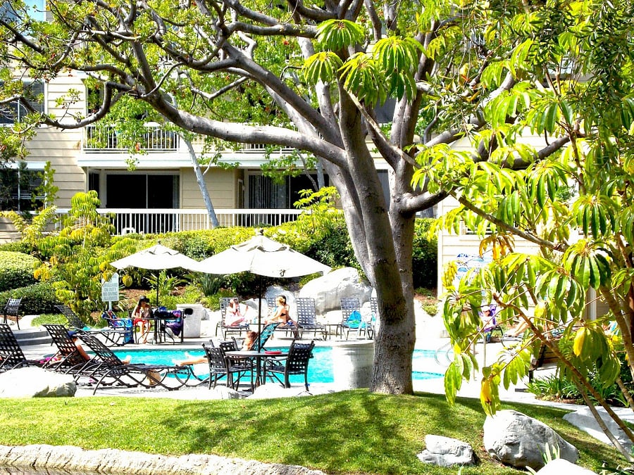 Condo has 2 pools and spas.