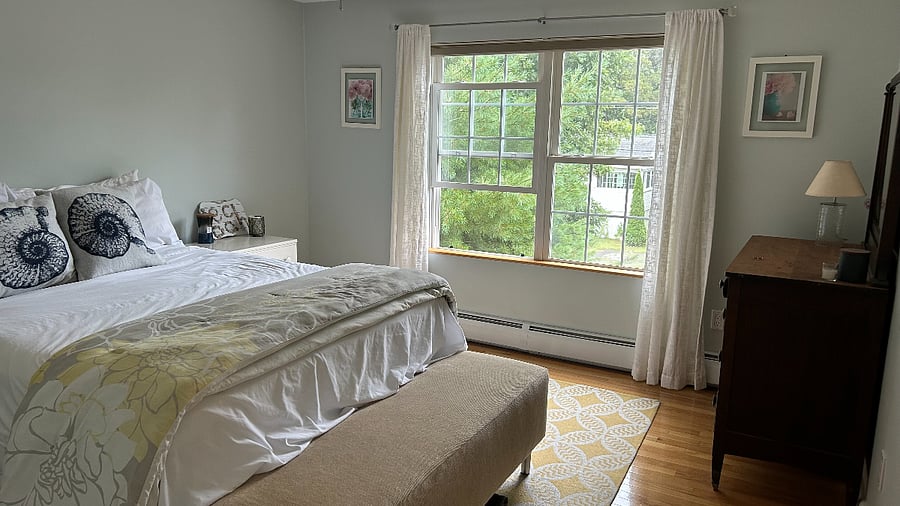 Master bedroom upstairs