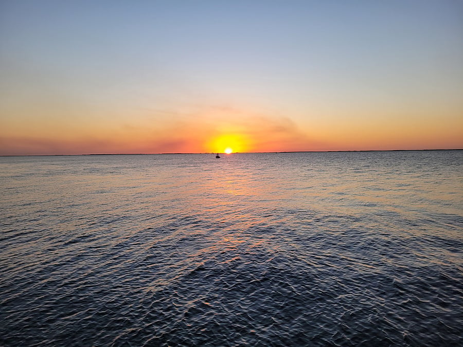 Sunsets from the condo.