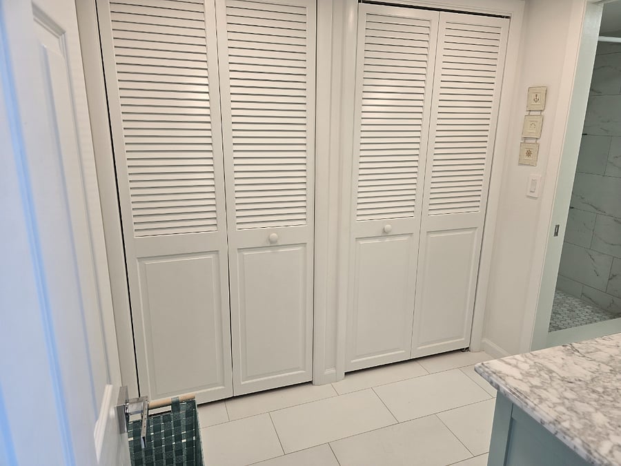 Master bedroom closet