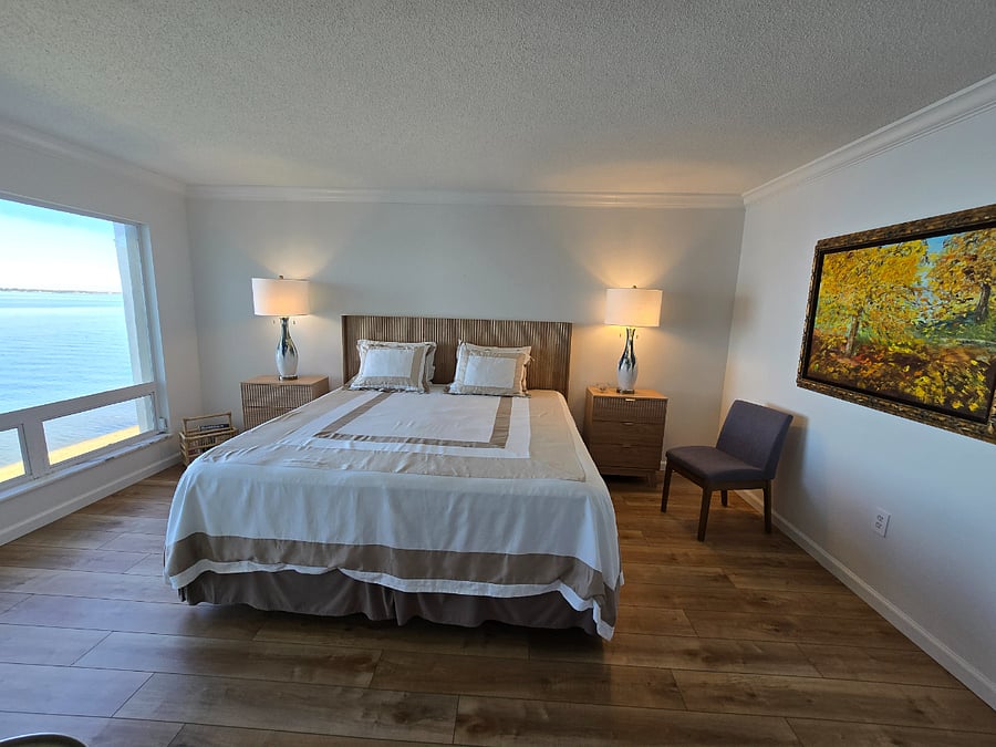 Master bedroom Port Charlotte Harbor views