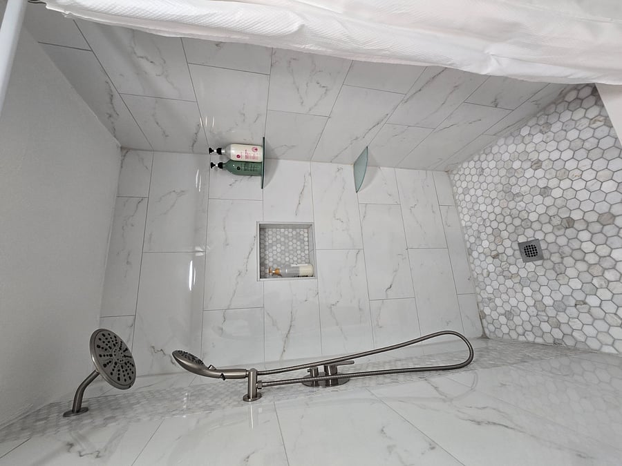 Master bathroom shower