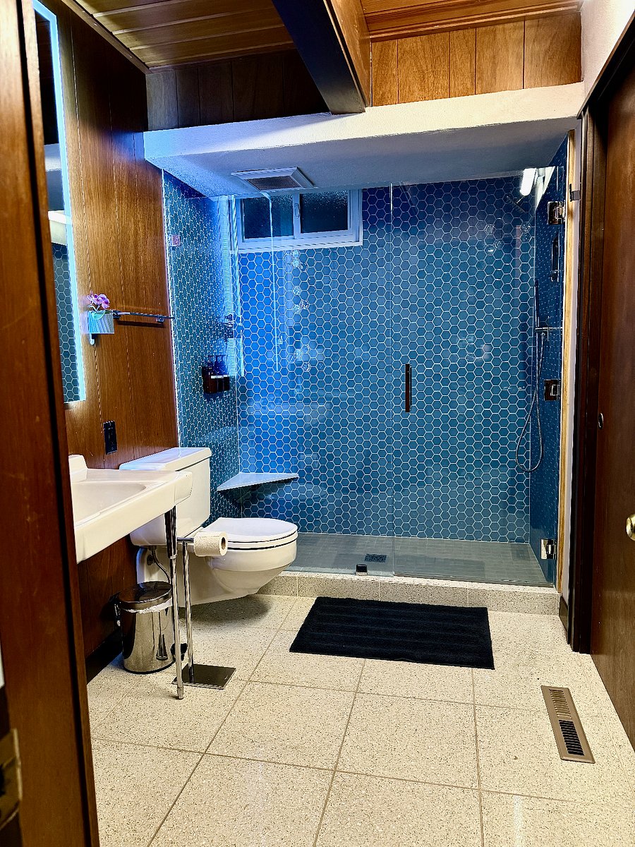 Newly renovated shower