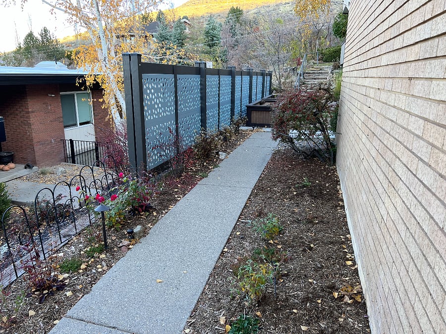 Front walkway