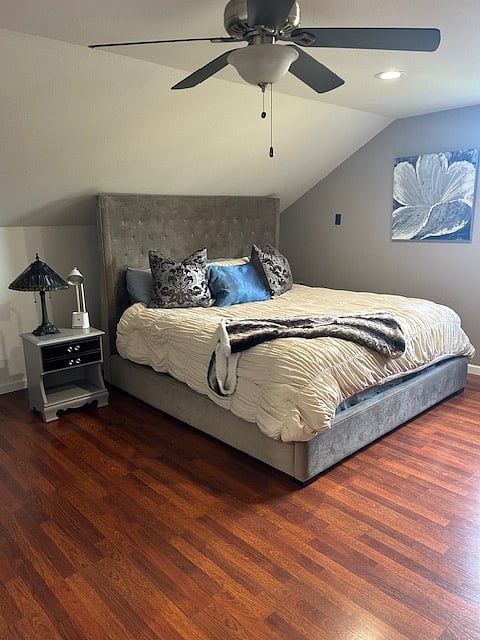 Large Cozy King Bed