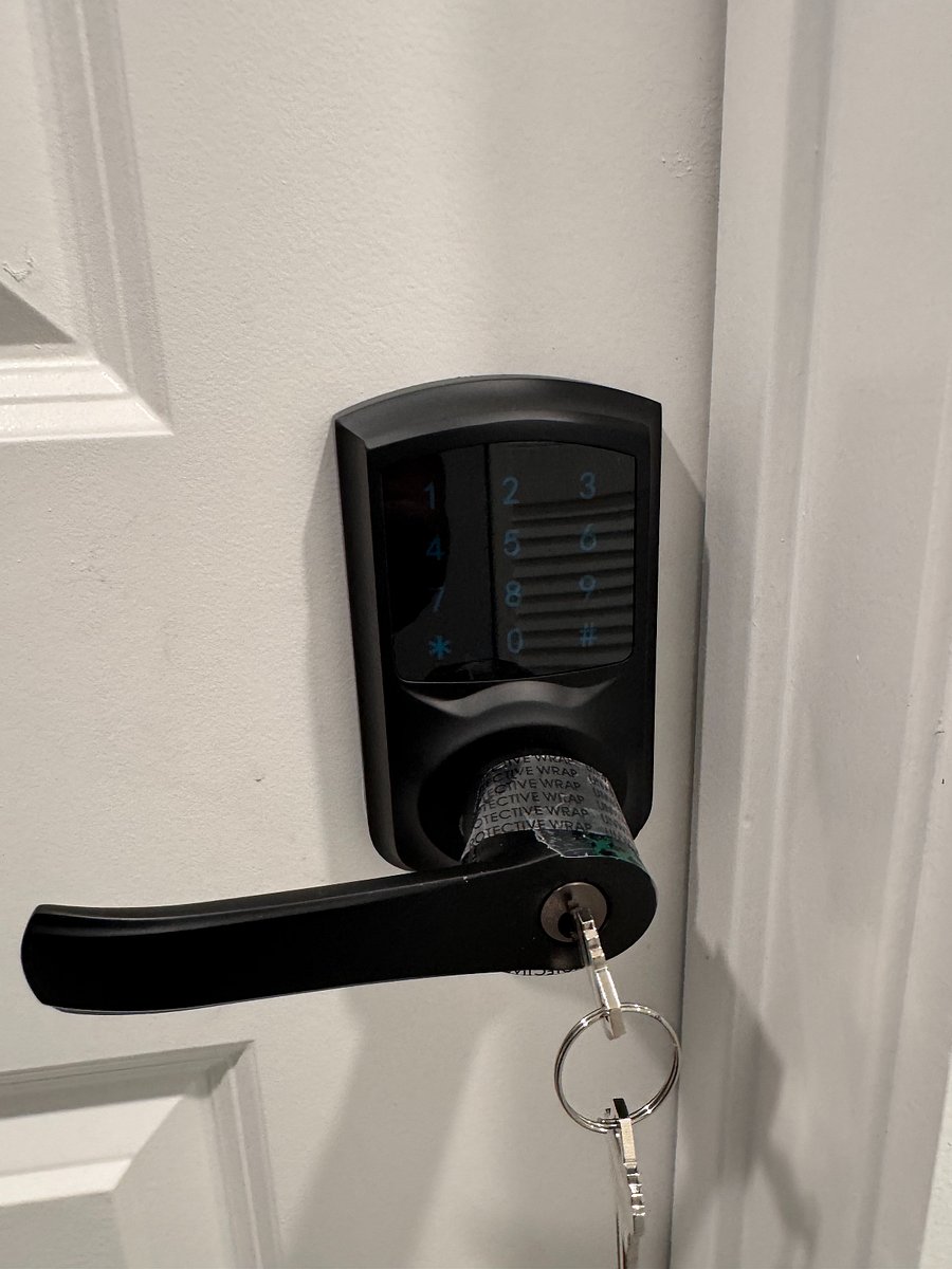 Keyless / Secure Entry to each room