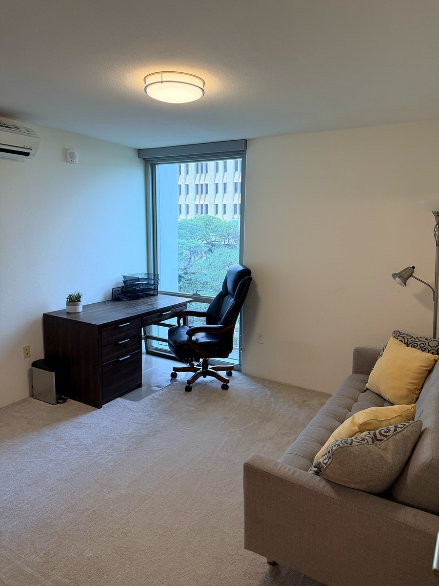 2nd bedroom with mini sofa sleeper. 