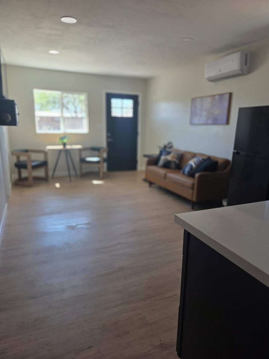 View from kitchen to front door
