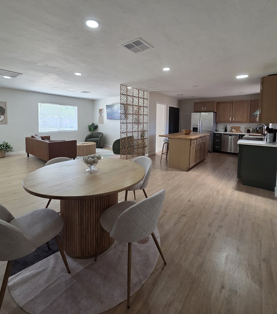 Tri View of Open Concept