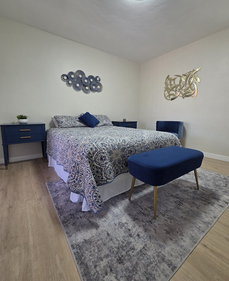 Blue Bedroom
