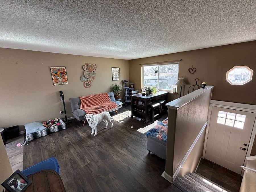 Dining Room/ Gathering Space - Stairs from entryway