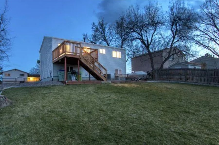 Backyard/ Deck