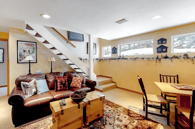 Lower level family room