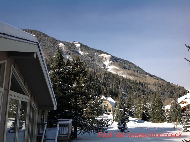 East Vail chutes