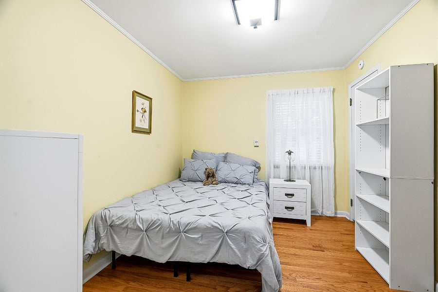 Bedroom #3 across from Hall Bath