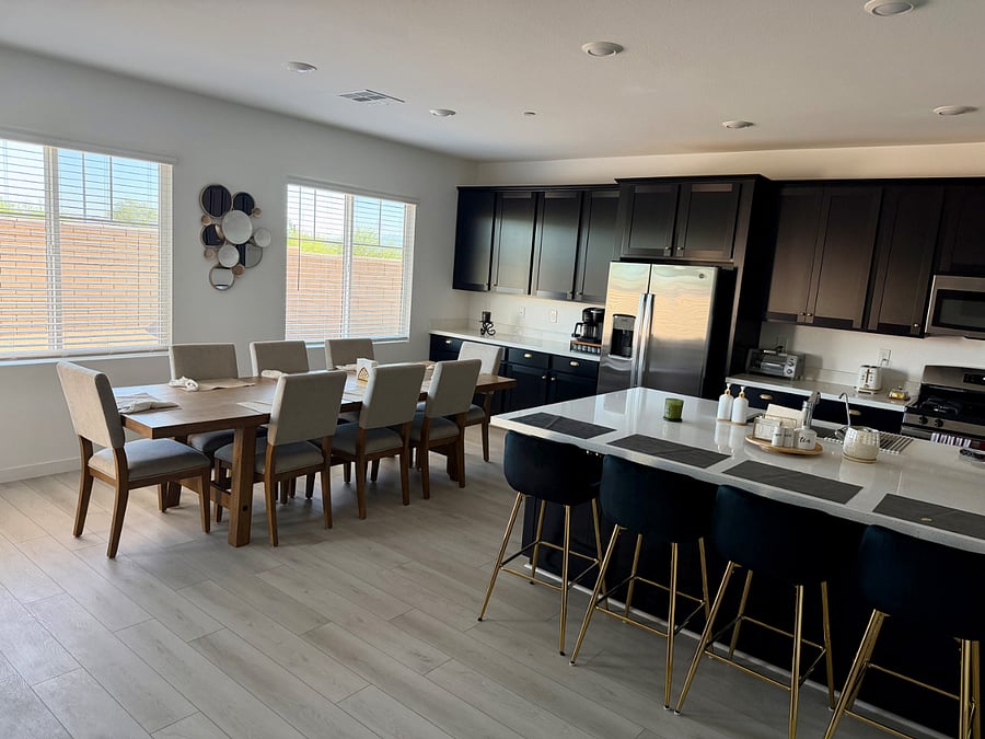 Open Concept Living & Dining