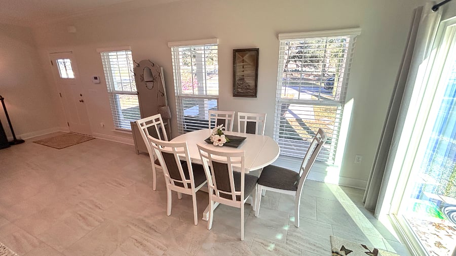 Kitchen table for dining