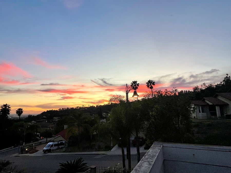 Stunning Sunsets from Balcony
