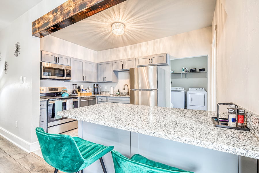 Kitchen Island with granite