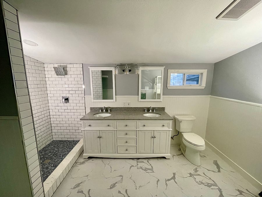 primary bathroom