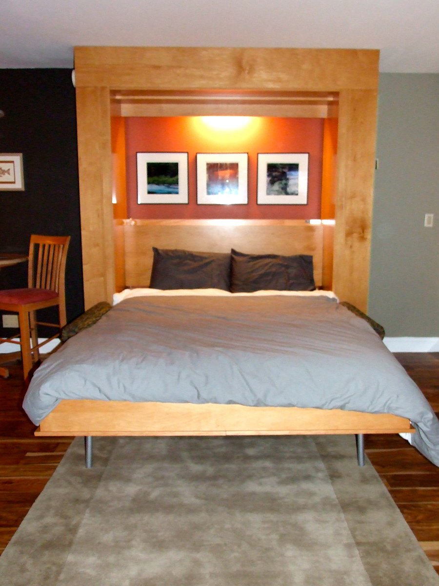 Murphy bed open