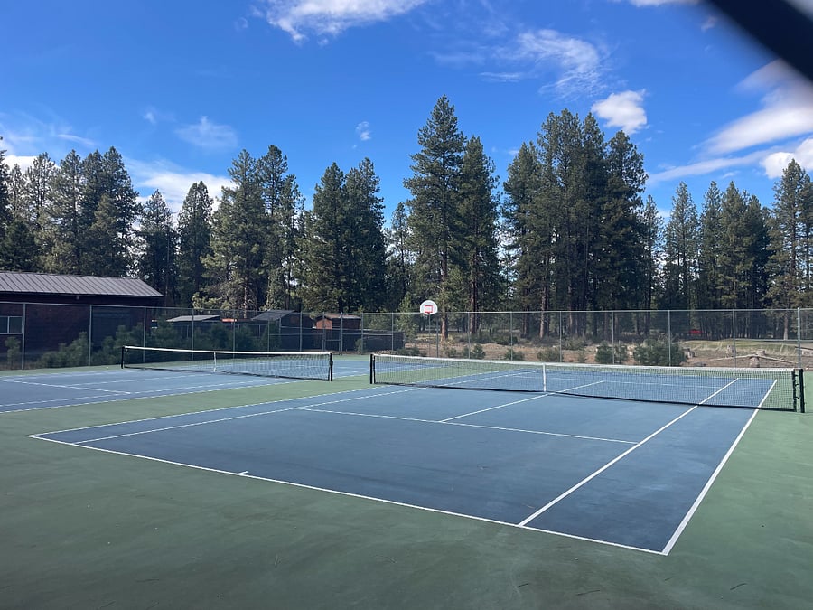 Tennis courts