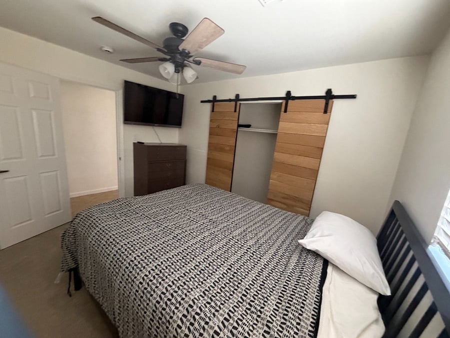 Bedroom #2 - Whichever room you don't want, can be emptied and turned into an auxiliary room for you.